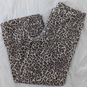 American Eagle Outfitters Leopard Print Jeans